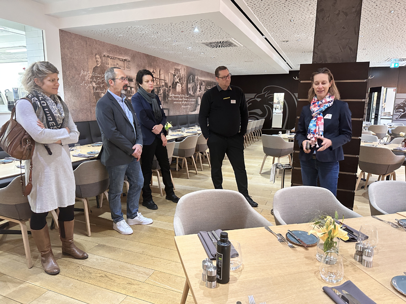 Blick hinter die Kulissen