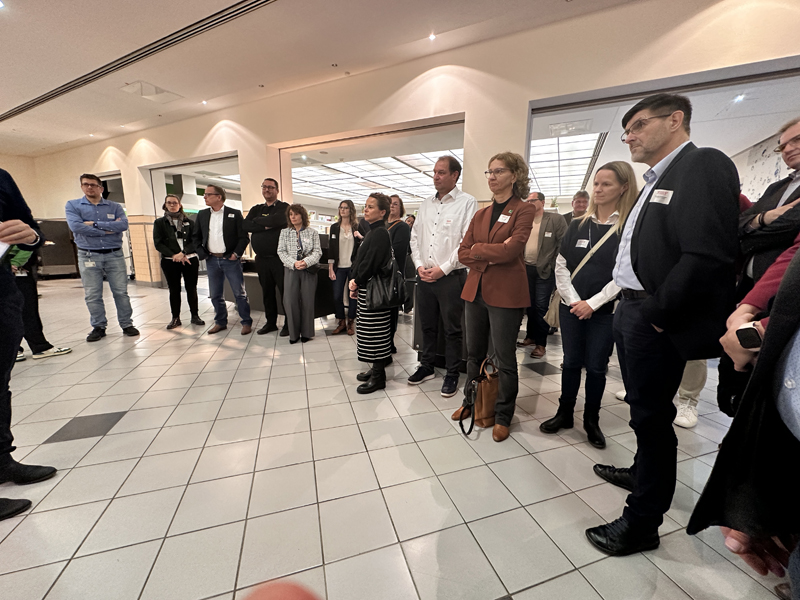 Blick hinter die Kulissen